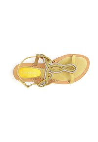 CAFèNOIR Sandaalit nilkkaremmillä - yellow