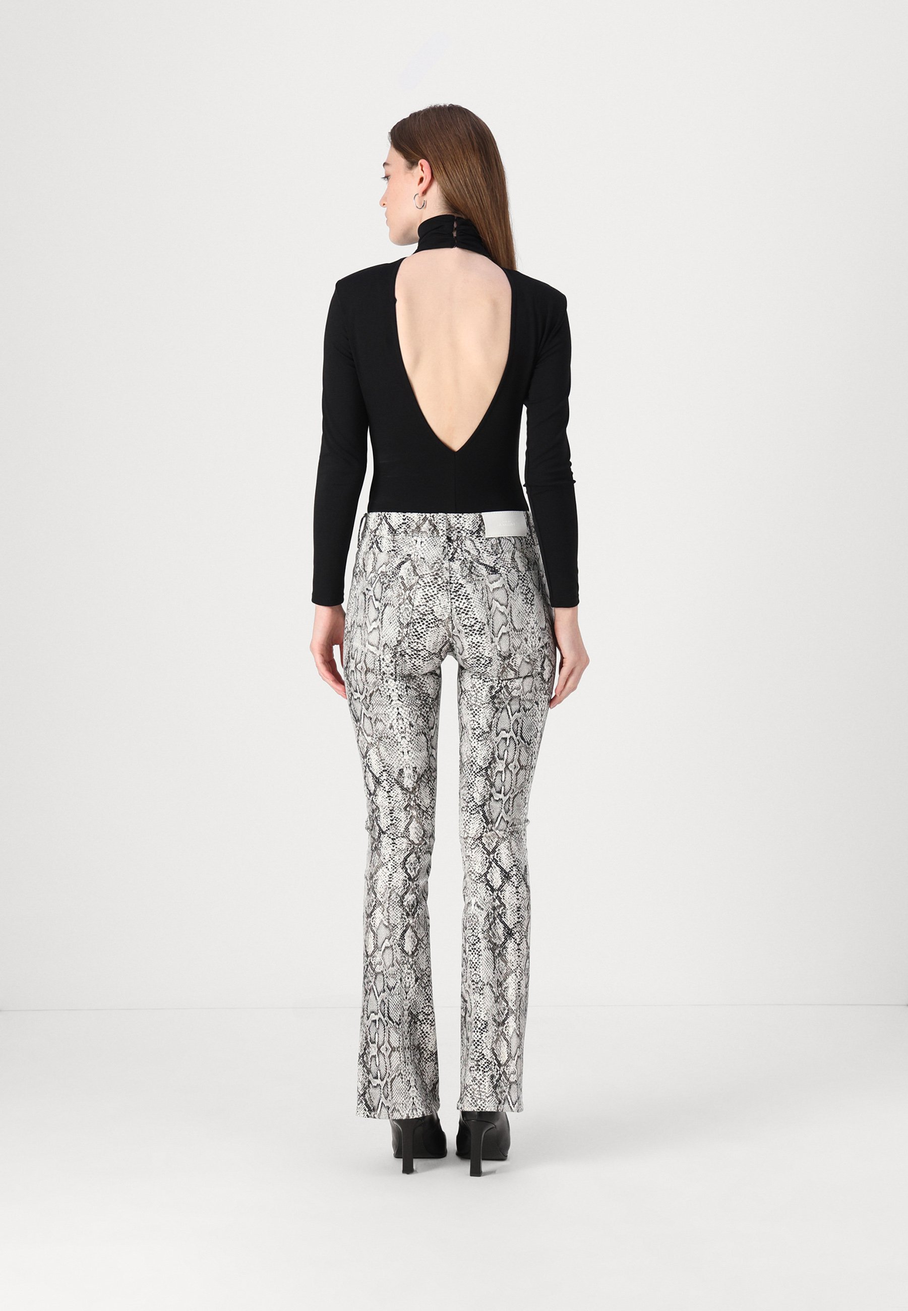 7 for all mankind PHYTON SNAKE TROUSERS - Trousers - grey