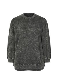 2 IN 1 ACID WASH - Sweatshirt - grey