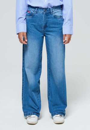 Wide Leg - medium blue