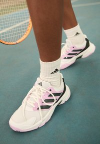 COURTJAM CONTROL - Tenisice za sve terene - bronze strata/legend ink/bliss lilac