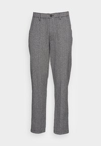 Não selecionado, liquorice herringbone black