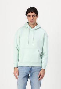 TOM TAILOR DENIM - RELAXED PRINTED HOODIE - Sweatshirt - sea foam Thumbnail Image 1