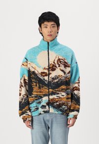 Jack & Jones JORLANDSCAPE FULL ZIP UNISEX - Giacca in pile - multi-coloured