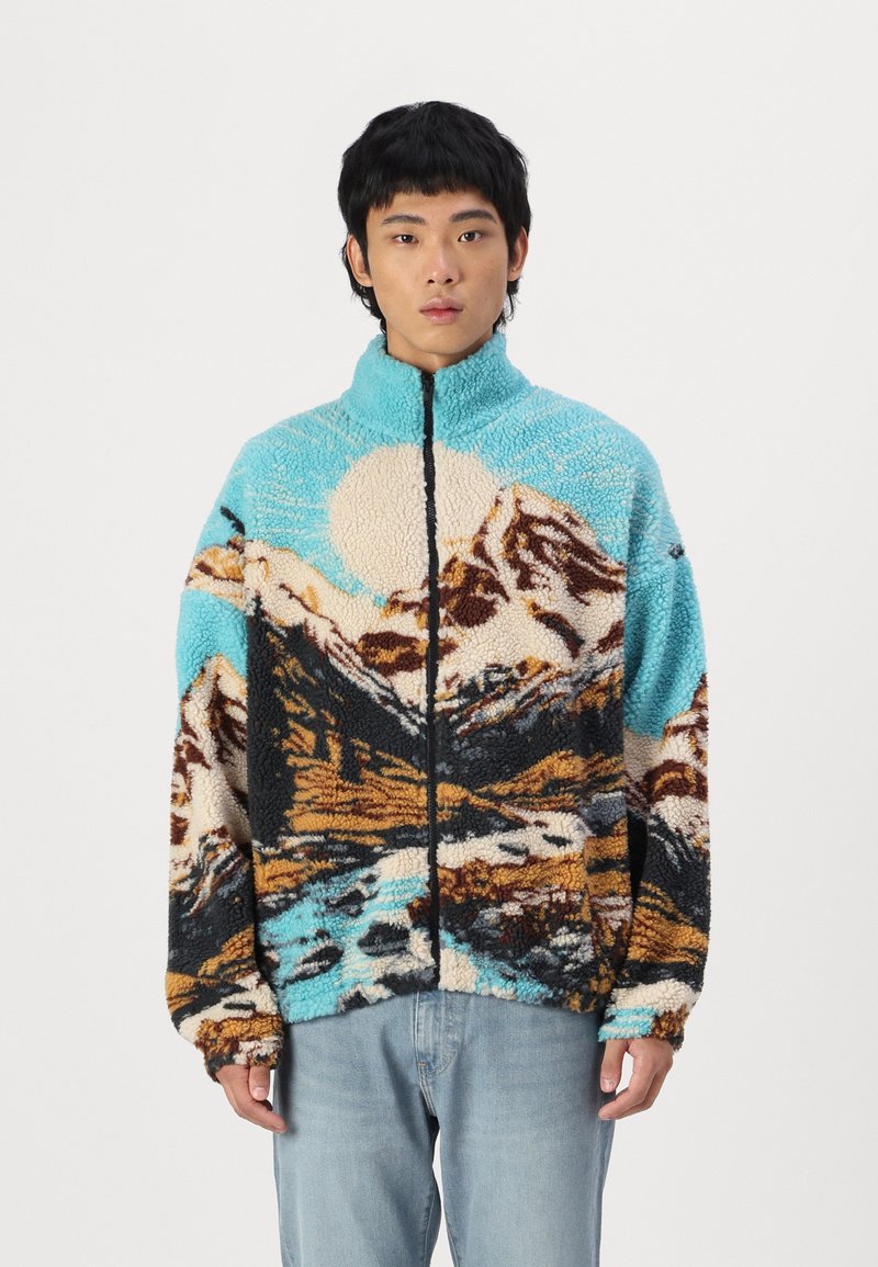 Jack & Jones JORLANDSCAPE FULL ZIP UNISEX - Giacca in pile - multi-coloured