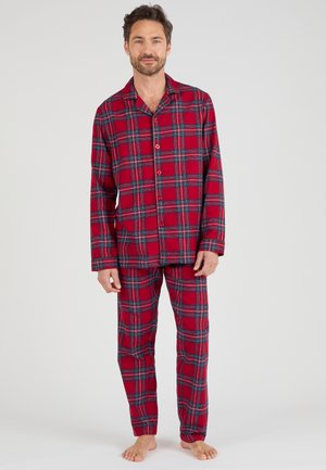 GRATTÉE SET - Conjunto de pijama - rouge carreaux