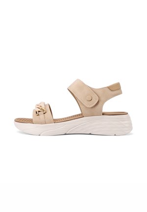 Queen Helena, Sandali con zeppa - beige