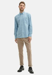TOM TAILOR OXFORD  - Camicia - tropical teal chambray