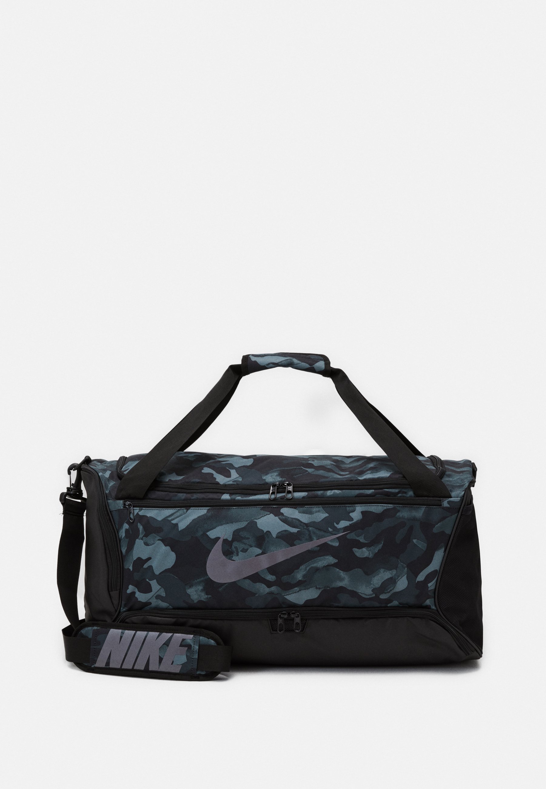 grey nike sports bag