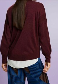 Esprit Strickpullover - bordeaux