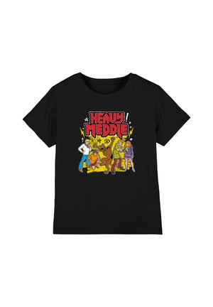 Cotton Soul, SCOOBY DOO! HEAVY MEDDLE UNISEX - Print T-shirt - black