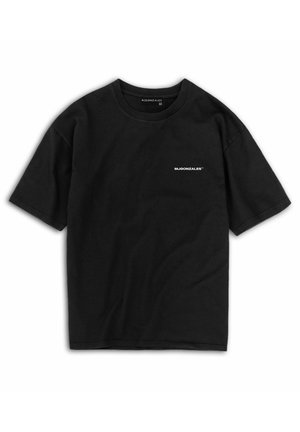 MANNER HEAVY OVERSIZED TEE  - Navadna majica - black