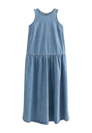 New Look, LIGHT  DROP WAIST MIDAXI DRESS - Spijkerjurk - blue