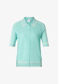 Ikke valgt, cyan-blau