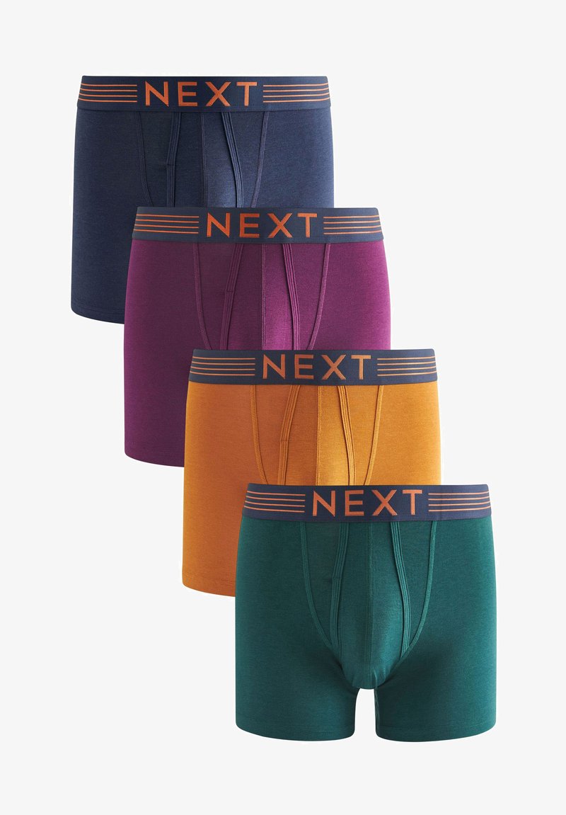 Next SIGNATURE A-FRONTS FOUR PACK - Bikses - signature bamboo rich colour stripe waistband