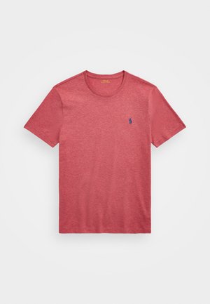 Polo Ralph Lauren CUSTOM SLIM FIT JERSEY CREWNECK T-SHIRT - Tricou basic - carnelian red heather