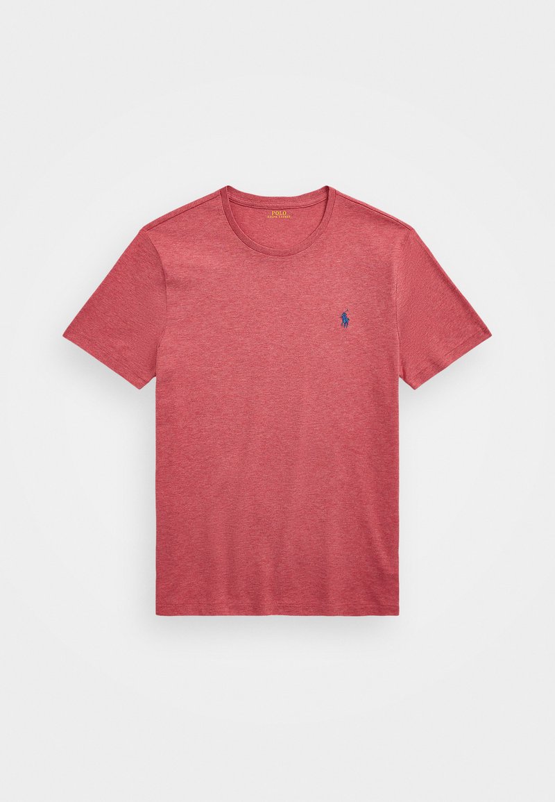 Polo Ralph Lauren CUSTOM SLIM FIT JERSEY CREWNECK T-SHIRT - Basic póló - carnelian red heather