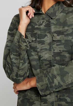 Giacca di jeans - olive