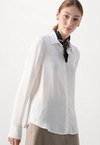 Mos Mosh KETHER SHIRT - Button-down blouse - ecru