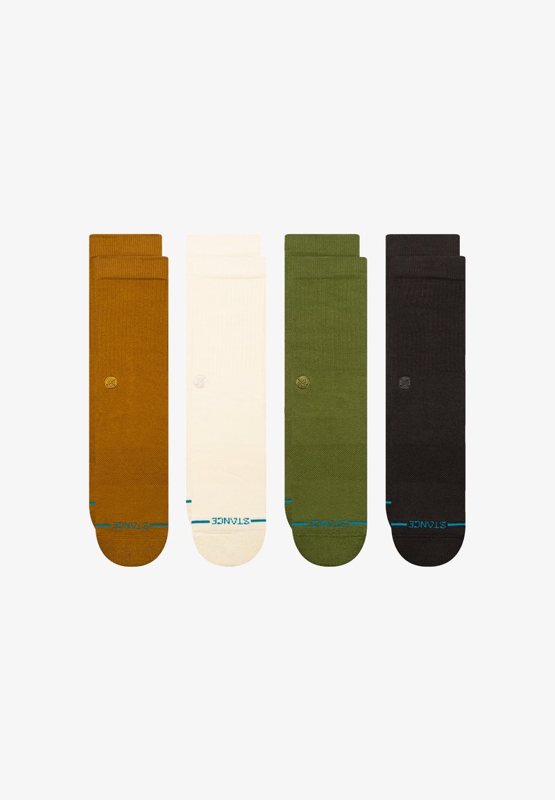 Stance ICON CREW 4 PACK - Socken - gold