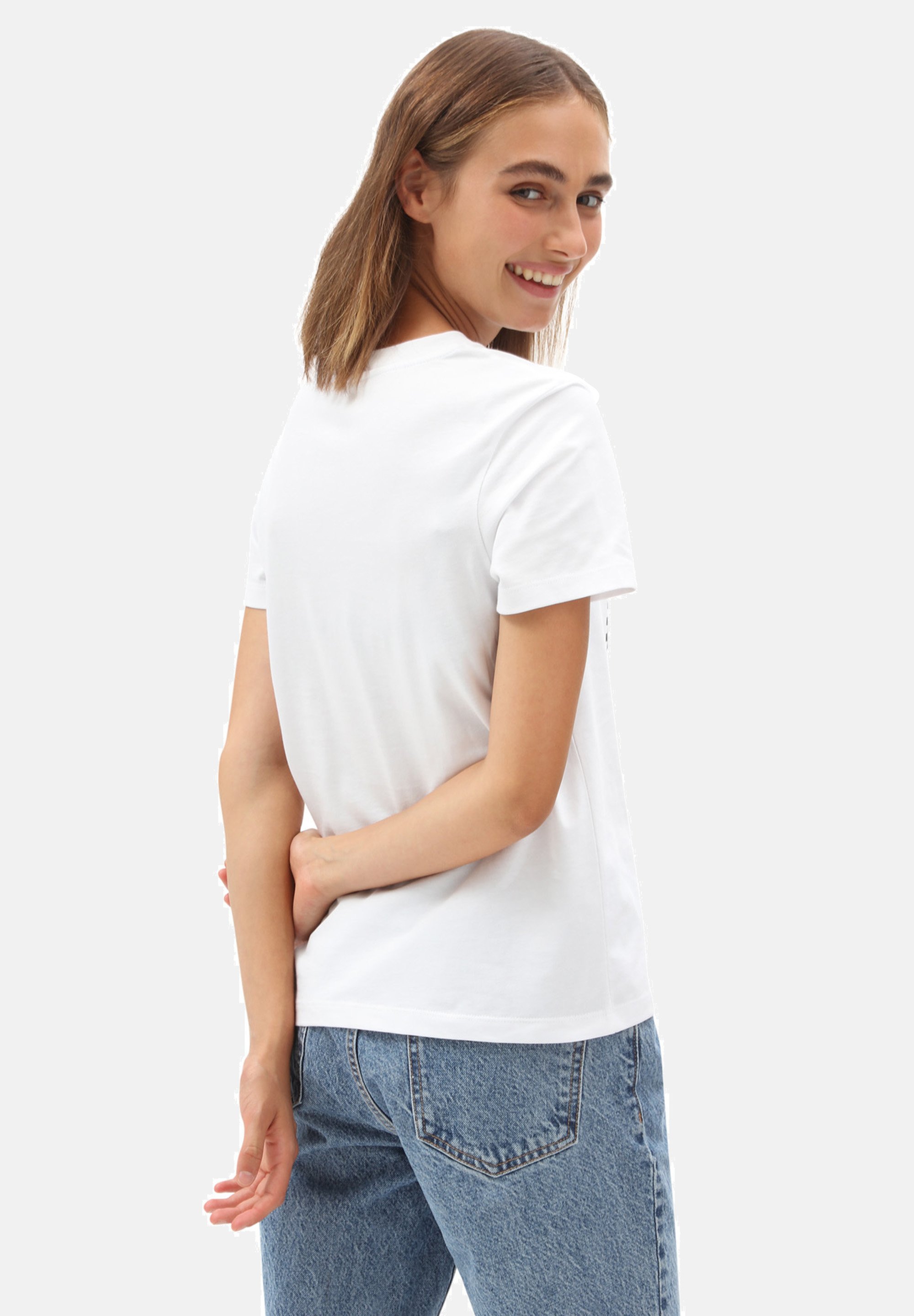 Vans WM BORDER BOX TROP - T-Shirt print 
