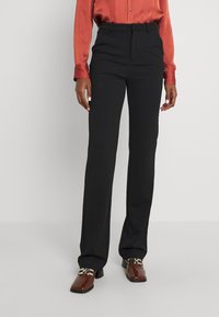 Vero Moda Tall - VMZAMIRA PANT - Housut - black Pienoiskuva 1