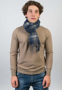 Dalle Piane Cashmere SCOTTISH - Sjal / Tørklæder - blu