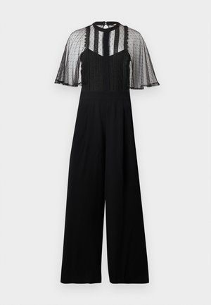 TWINSET WOVEN OVERALLS - Jumpsuit - nero