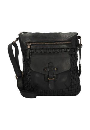 URBAN POETS UMHÄNGE - Cross body bag - dark ash