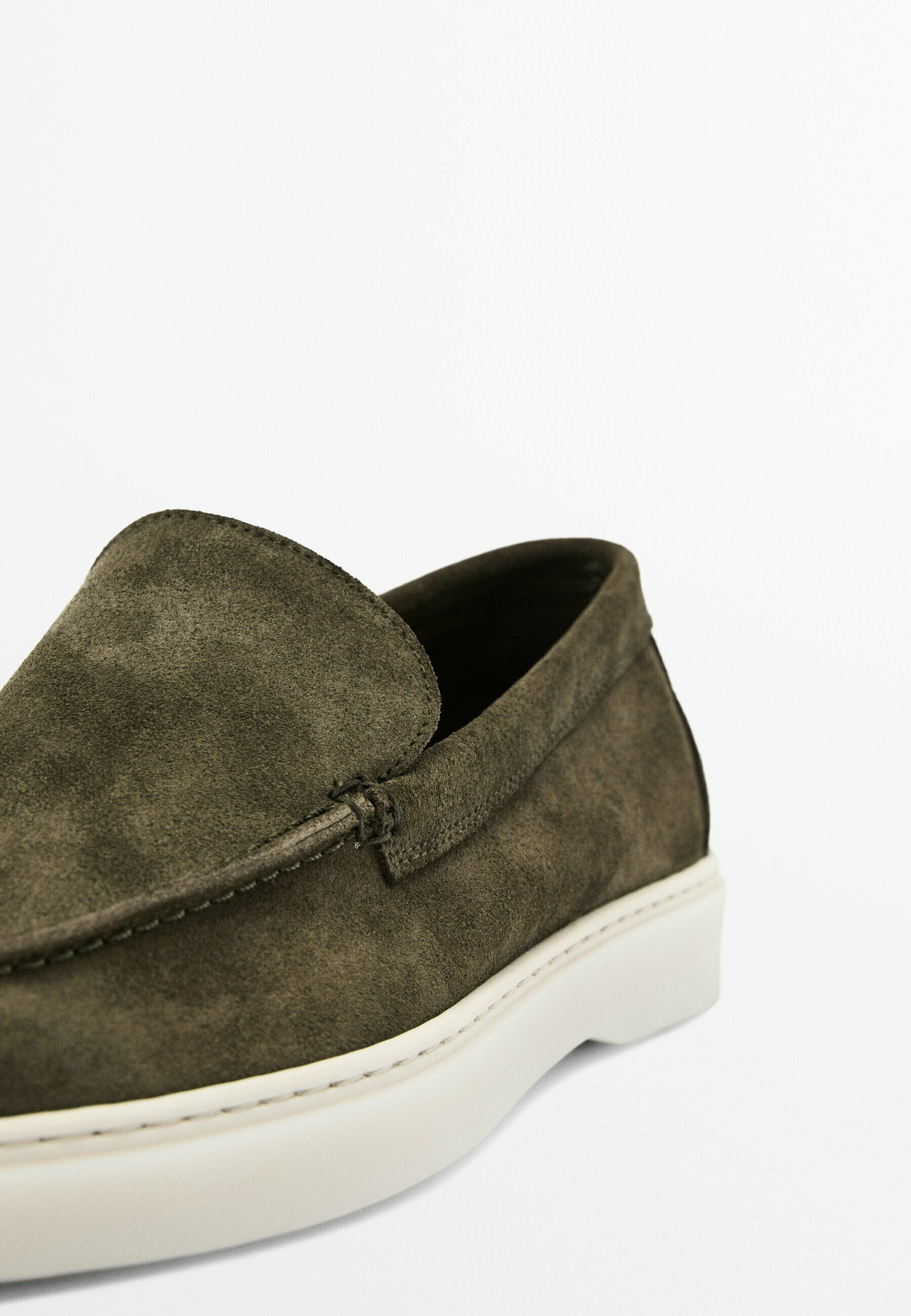 Massimo Dutti Moccasins - khaki - Zalando