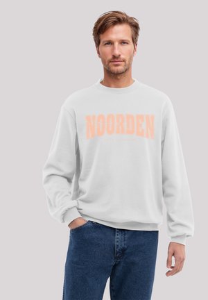KNUT & JAN HAMBURG NOORDEN COLLEGIATE - Sweatshirt - off white