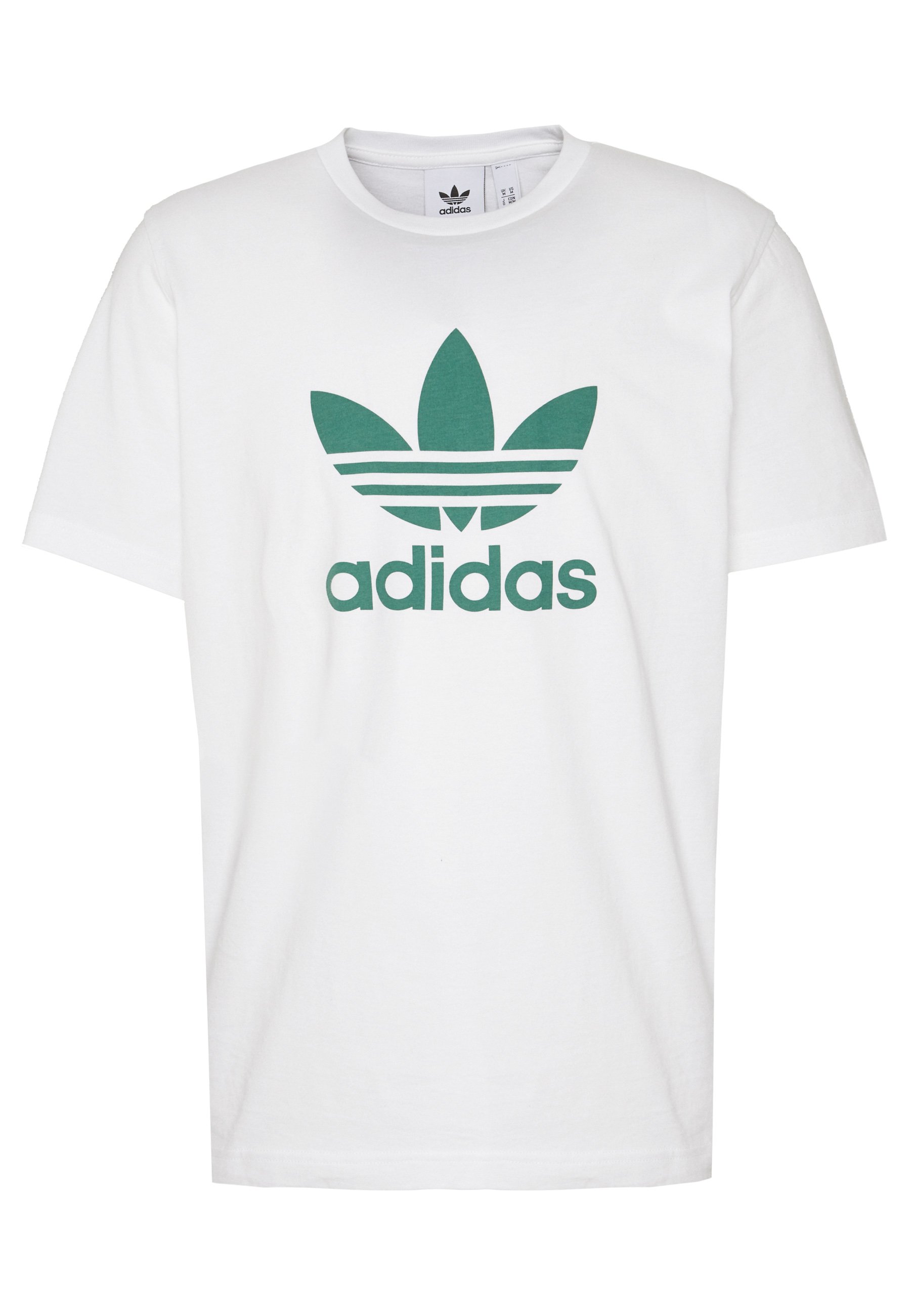 white and green adidas shirt
