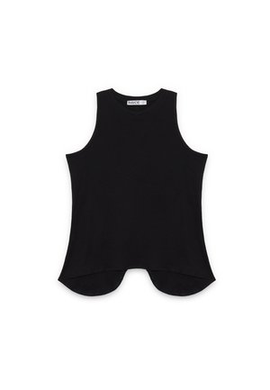 INSIDE, CAMISETA ABERTURA ESPALDA - Top - black