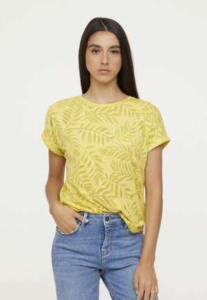Lee Cooper AFAMA - T-shirt imprimé - mimosa