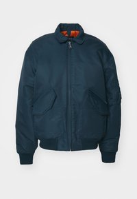 OLTEN  - Geacă bomber - duck blue/turmeric