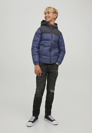 Jack & Jones Junior JCOSPEED PUFFER - Winterjas - Navy Blazer Jan24l05c K12