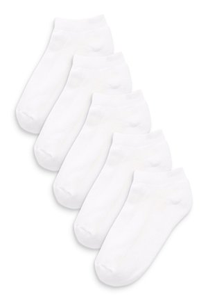 FIVE PACK  - Enkelsokken - plain white