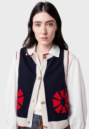Waistcoat - navy blue