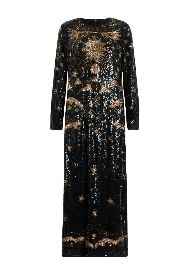 AllSaints Maxi-jurk zwart AllSaints Maxi-jurk zwart