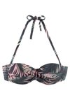 WIRE-BANDEAU - Haut de bikini - black