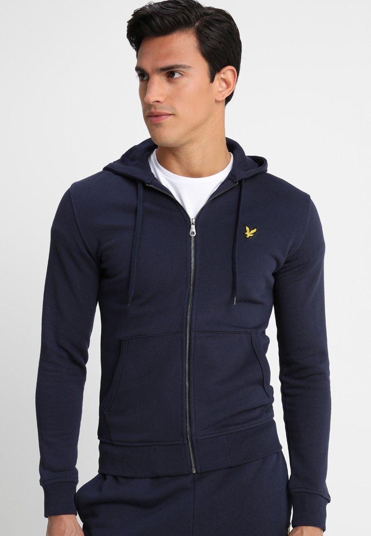 Lyle & Scott - ZIP THROUGH HOODIE - Sweatjacke - navy, Vergrößern