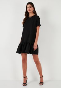 LELA REGULAR FIT - Denní šaty - black