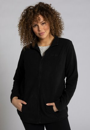 Ulla Popken Fleecejacke - black