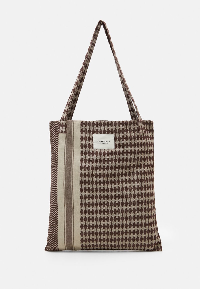 SUMMERY Copenhagen TOTE BAG Shopping Bag chocolate/braun Zalando.at