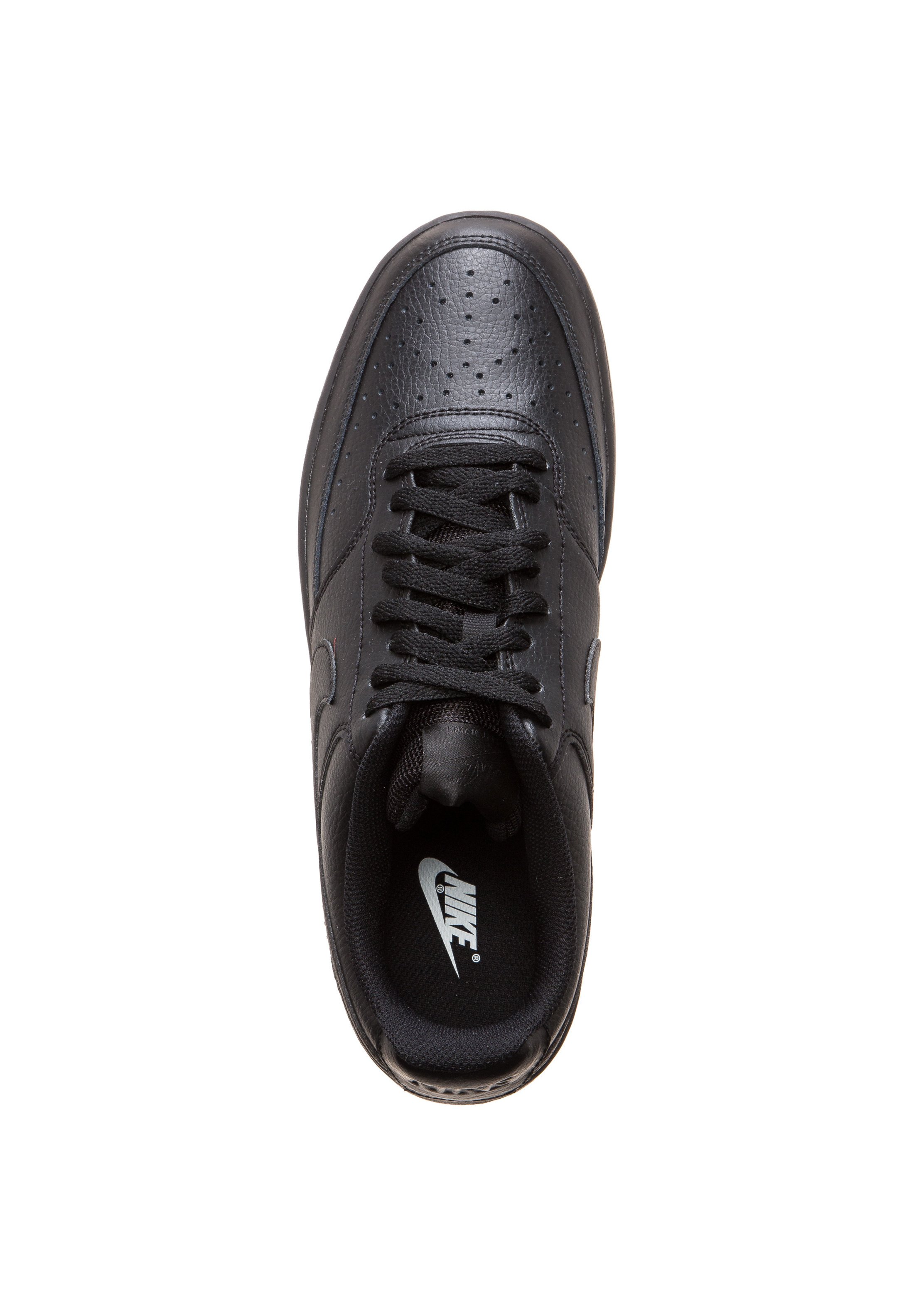 Nike Sportswear COURT VISION - Sneakers laag - black/Zwart - Zalando.nl