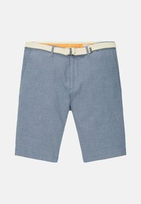TOM TAILOR Shorts - chambray blue dobby