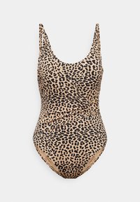 Tommy Hilfiger HALTER ONE PIECE - Costume Da Bagno - Deep Orange To181g02r H11