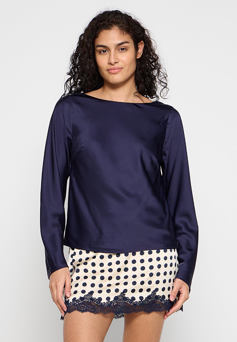 Abercrombie & Fitch Blouse donkerblauw Abercrombie & Fitch Blouse donkerblauw