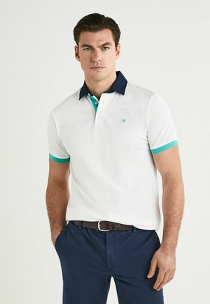 WVN CLR SWIM TRIM - Polo shirt - bright wht
