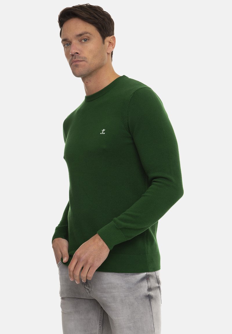 Herren Strickjacken | Sir Raymond Tailor Strickpullover green/grün - DN23543 Herren Strickjacken | Sir Raymond Tailor Strickpullover green/grün - DN23543